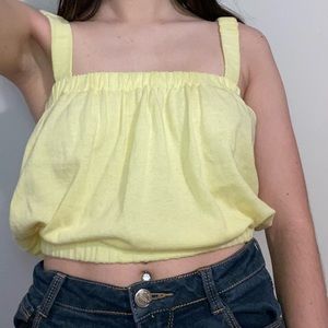Zara Yellow Tank Top